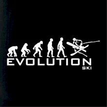 Evolúcia lyžovanie