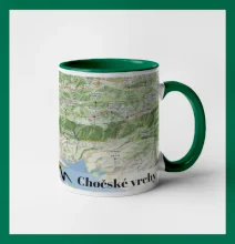 Hrnček mapa Chočské vrchy