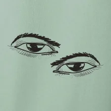 Párový motív - oko prižmúrené