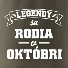 Legendy sa rodia v októbri