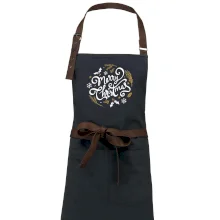 Merry christmas - nápis guľatý