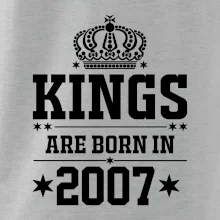 Kings are born in 2007