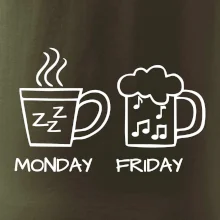 Monday - Friday - Coffee Beer