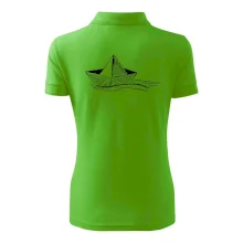 Letná romantika - papierová loďka