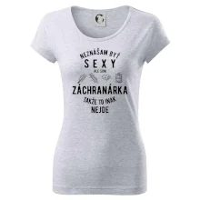Neznášam byť sexy ale som záchranárka