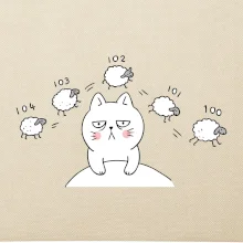 Unavená mačka nemôže spať