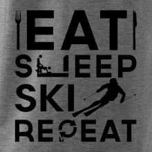 Eat sleep ski repeat