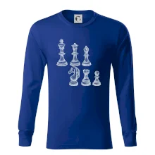 Šachové figúrky kreslené