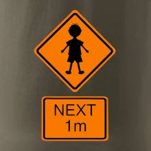 Pozor člověk next 1m (Moňas)