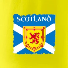 Škótska vlajka s erbom leva