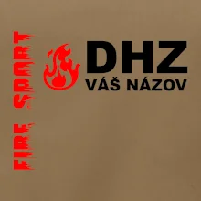 DHZ (oheň, firesport, názov sboru - vlastný nápis)