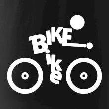 Bike nápis postava