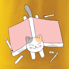 Učenie na štátnice mačka