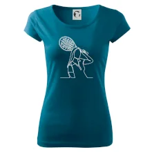 Tenistka jedným ťahom