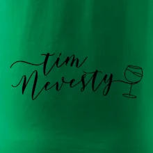 Tím nevesty červené víno