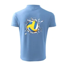 Volejbal lopta v triku Volejbal lopta v triku