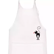 Zamilovaná mačka zozadu Zamilovaná mačka zozadu