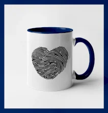 Odtlačok prsta srdce Odtlačok prsta srdce