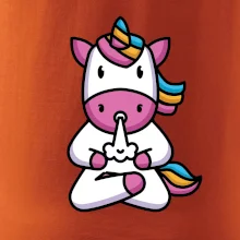 Yoga fučiaci jednorožec