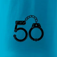 Narodeninové tričko pre policajta - putá 50