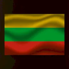 Litva vlajka obdĺžnik