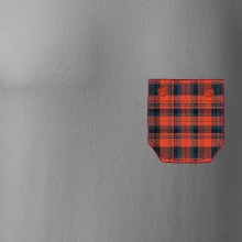 Flanelové triko červené