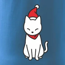 Vianočná mačka sediaca