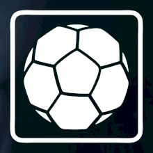 Fotbalová lopta emblem Fotbalová lopta emblem