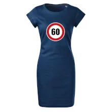 Dopravná značka - obmedzenie rýchlosti 60