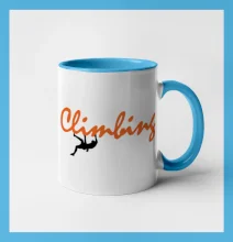 Climbing písací text