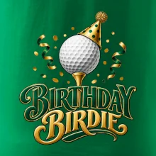 Narozeninové birdie s golfovým míčkem