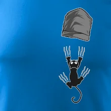 Mačka vypadla z vrecka