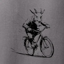 Drsný cap na bicykli