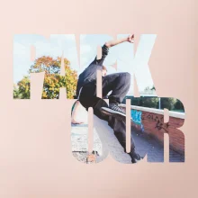 Parkour nápis v meste