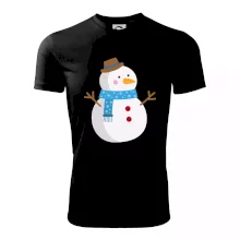 Snehuliak so šálom Snehuliak so šálom