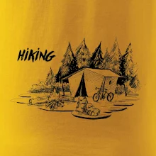 Hiking - obrázok kreslený