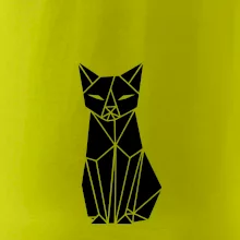 Origami mačka spredu