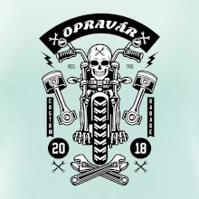 Motorkár  lebka opravár