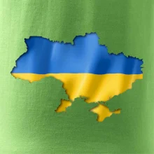 Ukrajina vlajka mapa Ukrajina vlajka mapa