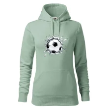 Futbalová lopta v triku Futbalová lopta v triku