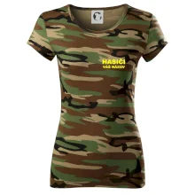 Hasiči - žltý nápis - váš názov zboru Hasiči - žltý nápis - váš názov zboru