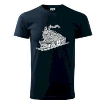 Stará lokomotiva z not