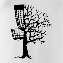 Disc golf pozor strom Disc golf pozor strom