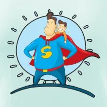 Táta superman - chlapec