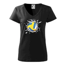 Volejbal lopta v triku Volejbal lopta v triku