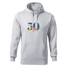 Kvetinové číslo kreslené - 50 Kvetinové číslo kreslené - 50