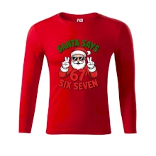 Santa says 67