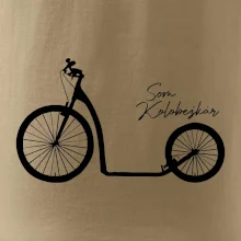 Som kolobežkár veľké a malé koleso