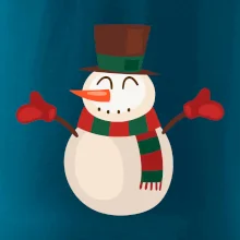 Vianočný snehuliak