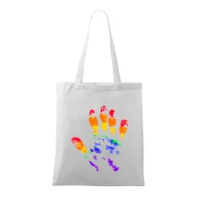 LGBT hand print